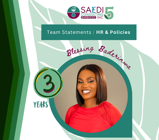 SAEDI Consulting Barbados Inc - Reflection on our Maternity/Paternity Leave Policy by Blessing Baderinwa