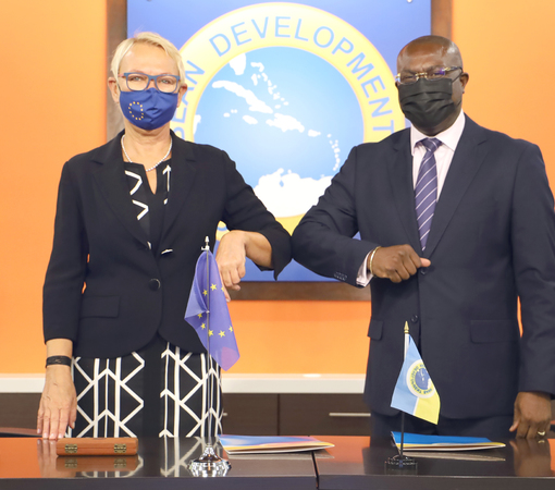 SAEDI Consulting Barbados Inc - European Union and CDB Sign Off on £14 Million Climate Action Initiative