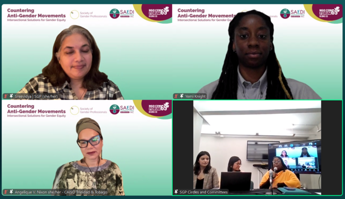 NGO CSW69 Parallel Event | Countering Anti-Gender Movements: Intersectional Solutions for Gender Equity - 1